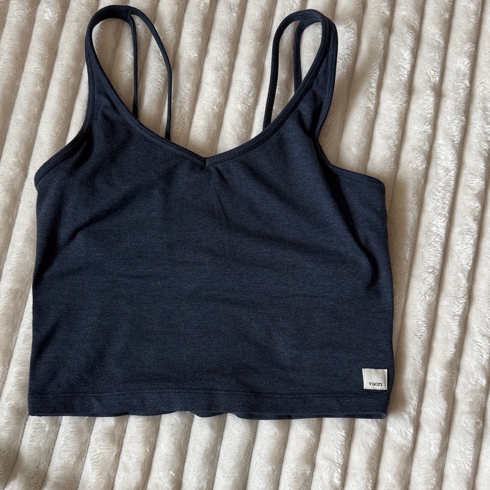 Vuori Black Bandeau Top